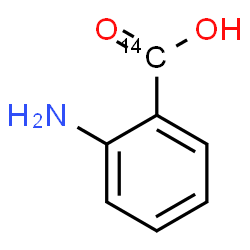 ChemSpider 2D Image | 2-Amino(carboxy-~14~C)benzoic acid | C614CH7NO2