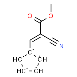ChemSpider 2D Image | 1-[(1E)-2-Cyano-3-methoxy-3-oxo-1-propen-1-yl]-1,2,3,4,5-cyclopentanepentayl | C10H8NO2