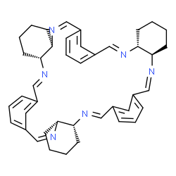 ChemSpider 2D Image | (2Z,4R,9R,10E,17Z,19R,24R,25E,34R,39R,40E)-3,10,18,25,33,40-Hexaazaheptacyclo[40.3.1.1~12,16~.1~27,31~.0~4,9~.0~19,24~.0~34,39~]octatetraconta-1(46),2,10,12(48),13,15,17,25,27(47),28,30,32,40,42,44-pe
ntadecaene | C42H48N6