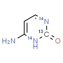 ChemSpider 2D Image | 4-amino-3H-pyrimidin-2-one | C313CH5N14N2O