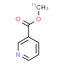 ChemSpider 2D Image | (~11~C)Methyl nicotinate | C611CH7NO2