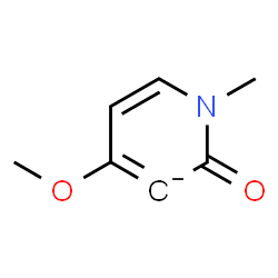 ChemSpider 2D Image | 4-Methoxy-1-methyl-2-oxo-1,2-dihydropyridin-3-ide | C7H8NO2