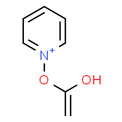 ChemSpider 2D Image | 1-[(1-Hydroxyvinyl)oxy]pyridinium | C7H8NO2