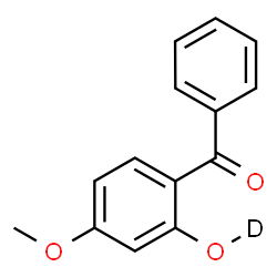 ChemSpider 2D Image | [2-(~2~H)Hydroxy-4-methoxyphenyl](phenyl)methanone | C14H11DO3