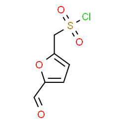 ChemSpider 2D Image | (5-Formyl-2-furyl)methanesulfonyl chloride | C6H5ClO4S