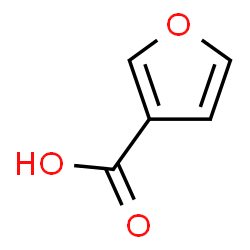 ChemSpider 2D Image | 3-Furoic acid | C5H4O3